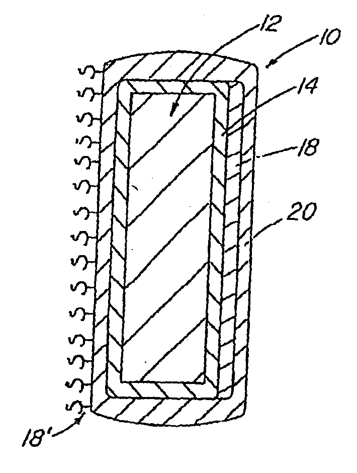 Coated implantable medical device