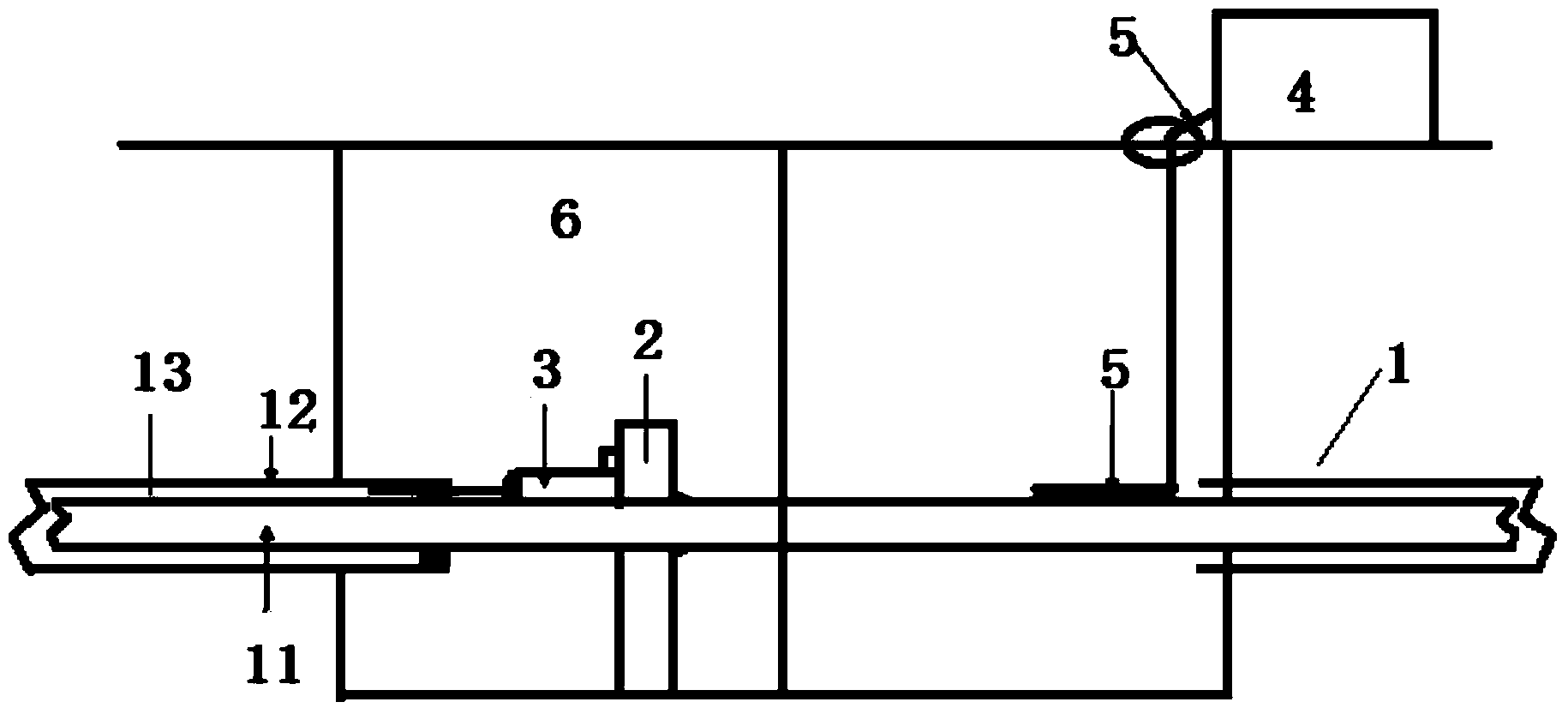 Repair process of heat distribution pipeline