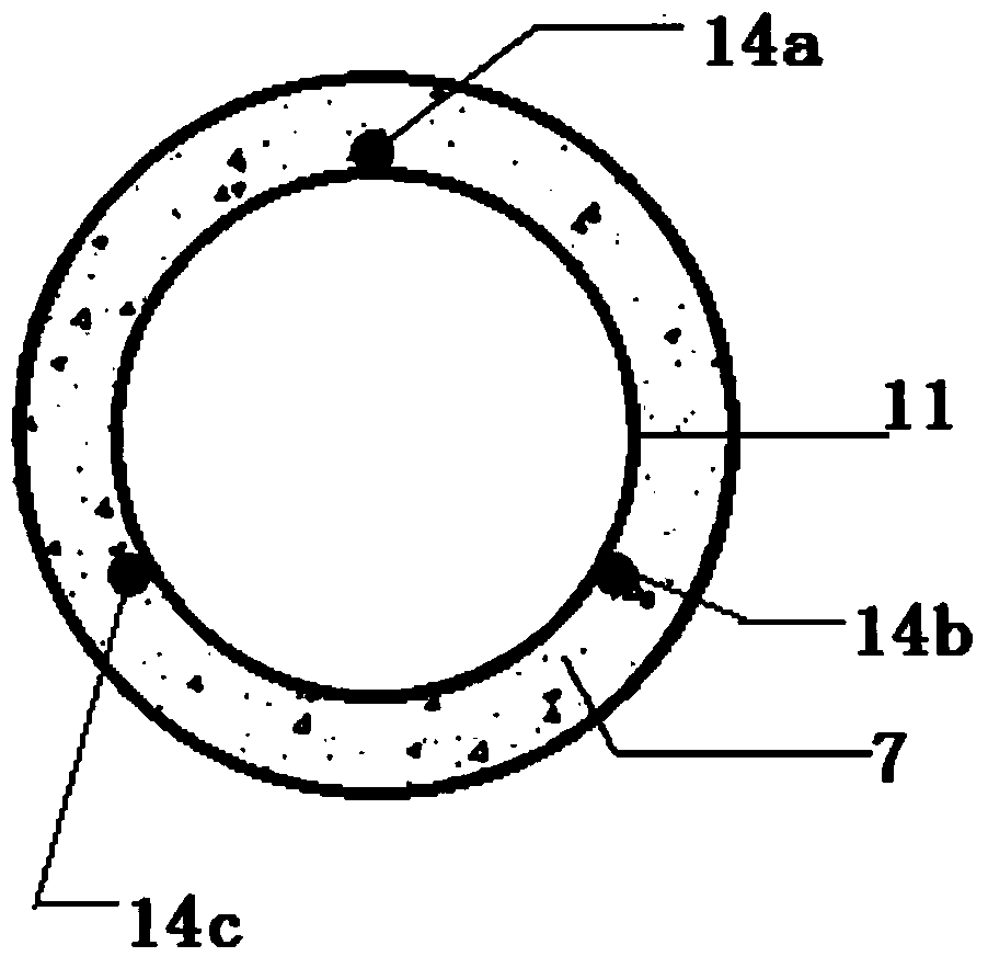 Repair process of heat distribution pipeline