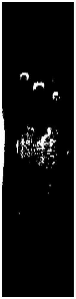 Self-adaptive defect identification method for train wheel tread taper hole detection