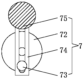 Nutrient solution blending device for nutritional department