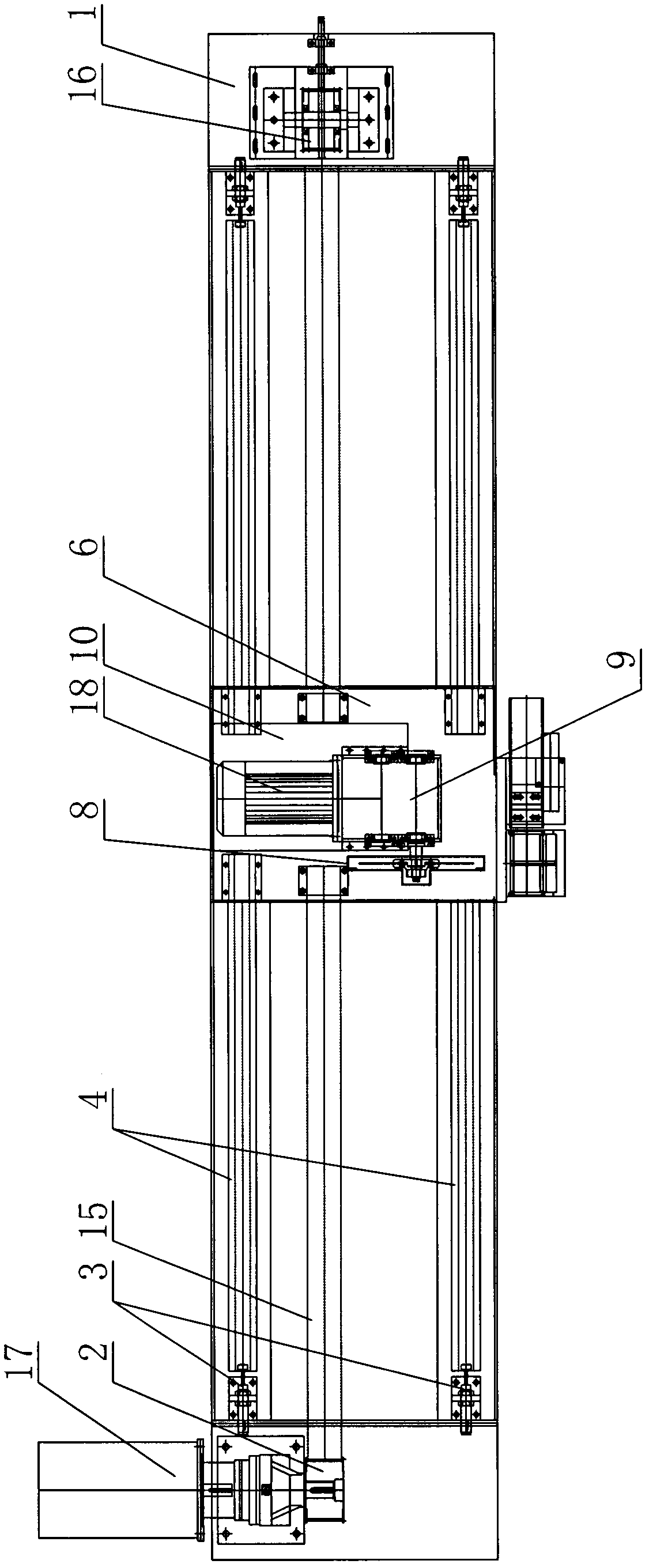 Synchronous cold saw cutting machine