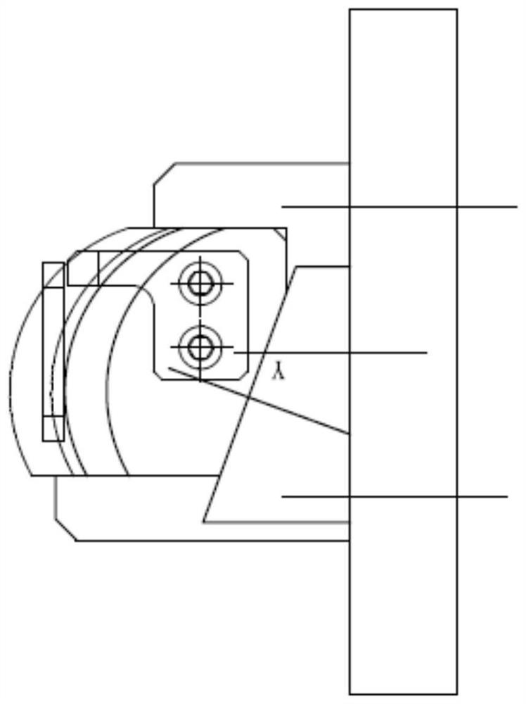 Machining method for assembling surface of dehumidifying blade