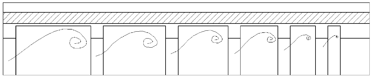 Gradient grating phase change heat accumulator