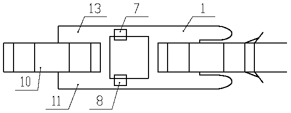 Salvage ship used for salvaging water surface floating objects in classified mode