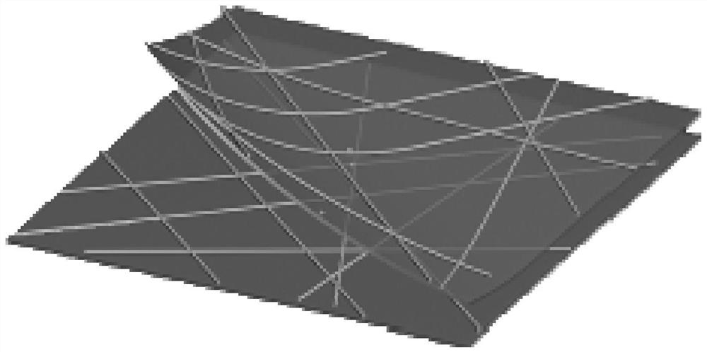 Silver nanotube network film based on electromagnetic interference shielding and preparation method thereof