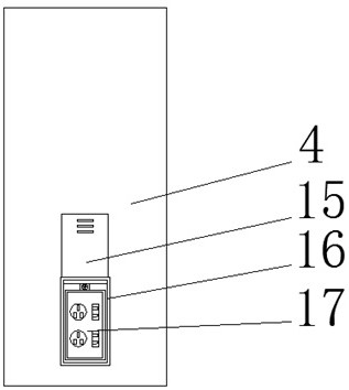 Power distribution cabinet convenient to install