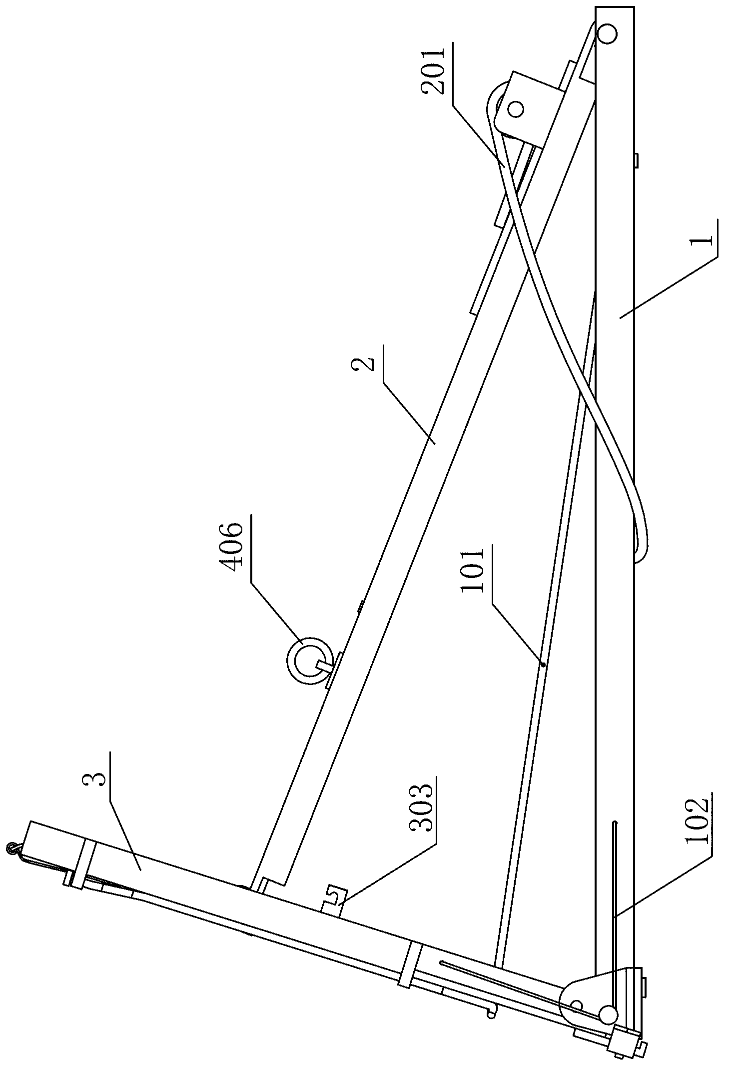 Triangular support mouse trap