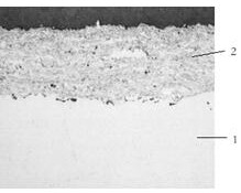 Fretting-wear-resistant coating of Z-shaped contact surface of turbine blade and process of fretting-wear-resistant coating