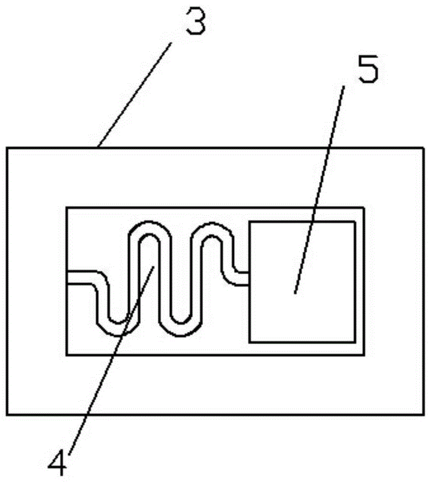 An up-frequency vibration energy collection system and collection method