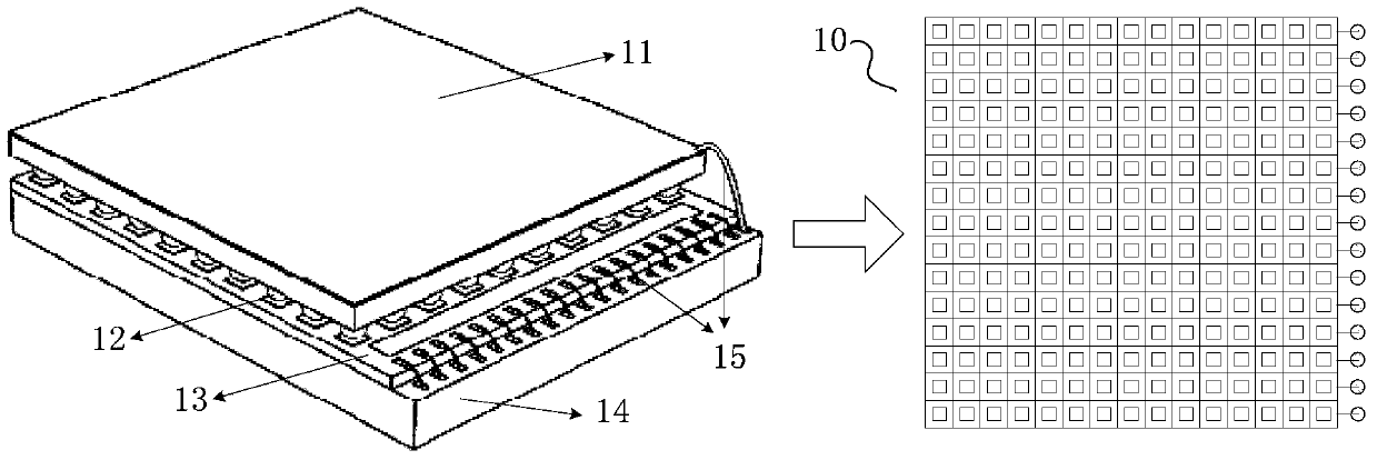 A photon counting detector array and its imaging method