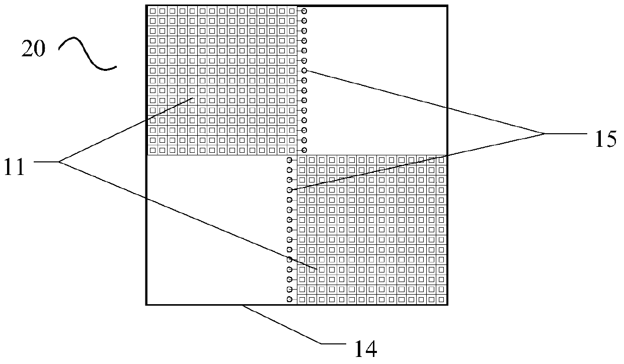 A photon counting detector array and its imaging method