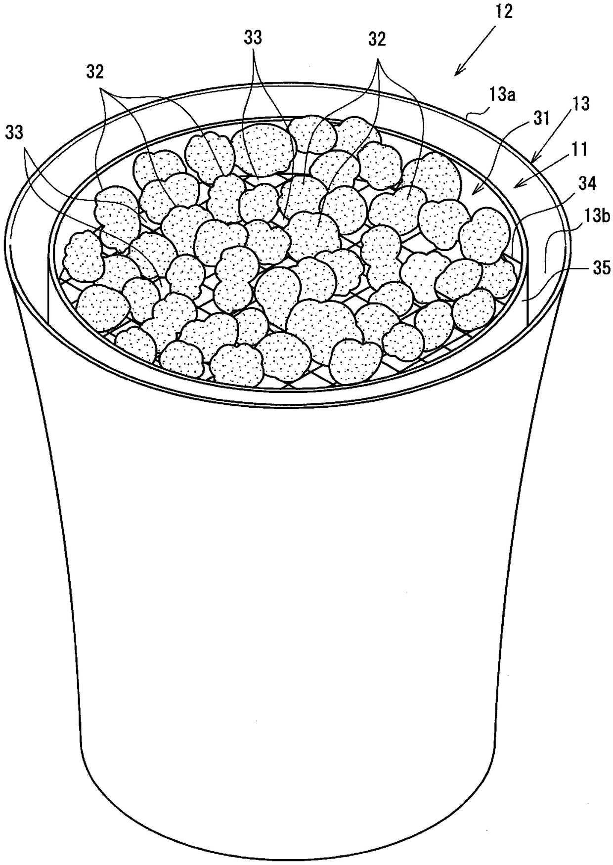 Hydrogen-flame coloring device