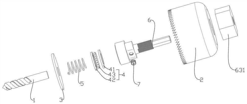 Tapper with waste ejection structure