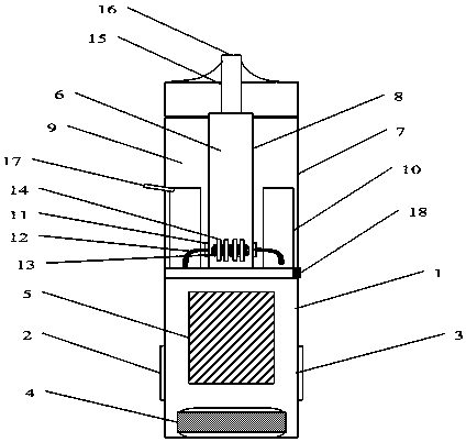 Vehicle-mounted cigarette lighter with electronic cigarettes inside