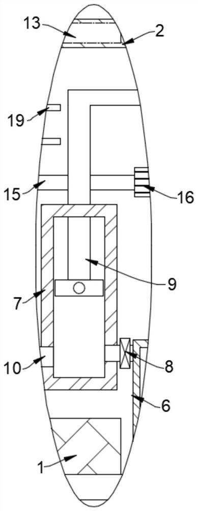 Household environment-friendly mop cleaning device