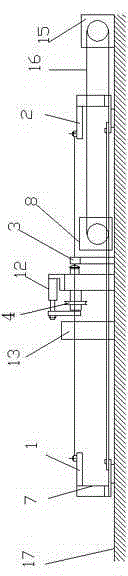 Grinding miller for inner holes of ceramic inserting core