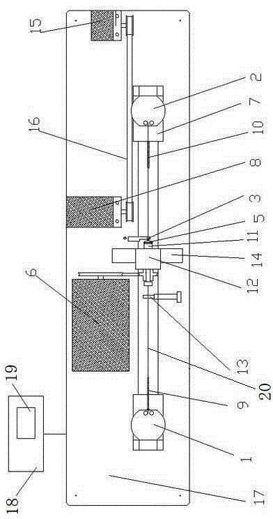 Grinding miller for inner holes of ceramic inserting core