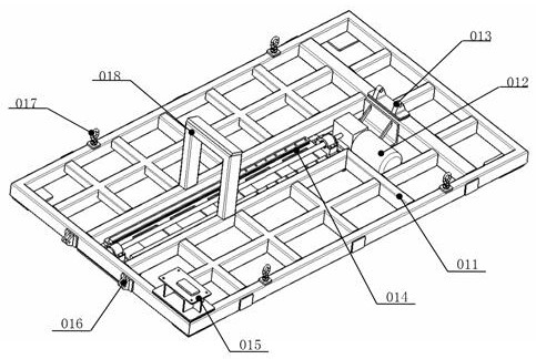 Airplane control surface gap measuring device