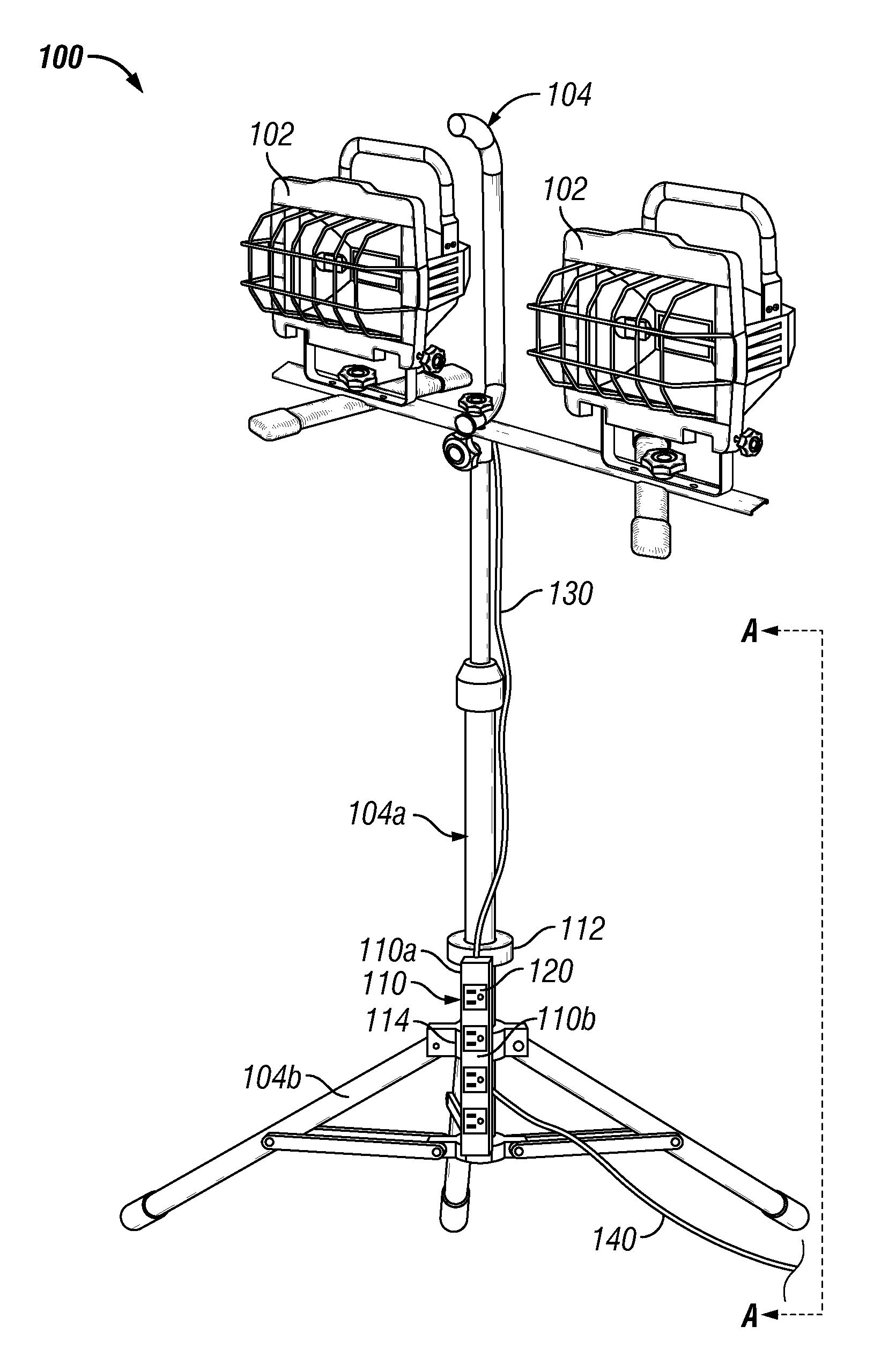 Methods And Apparatus For Enhancing Portable Worklight Features