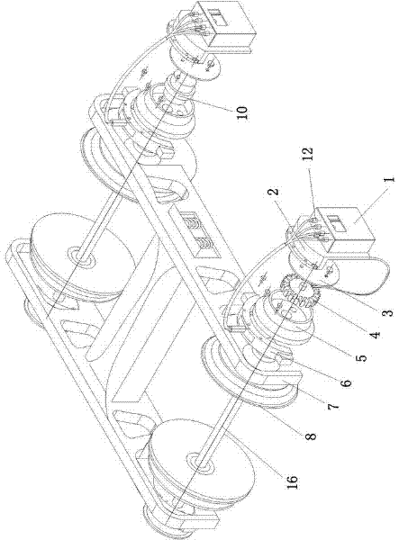 Safety monitoring system of rail wagon