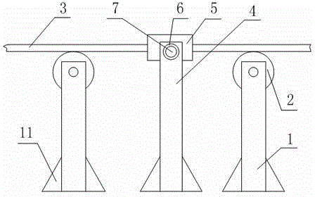 Preparation method of azlocillin sodium based on conveying device having fixing grooves