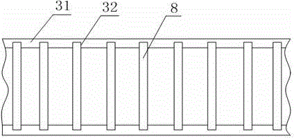 Preparation method of azlocillin sodium based on conveying device having fixing grooves