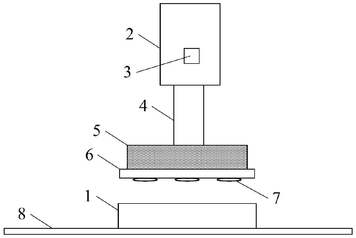 A touch screen glue removal device