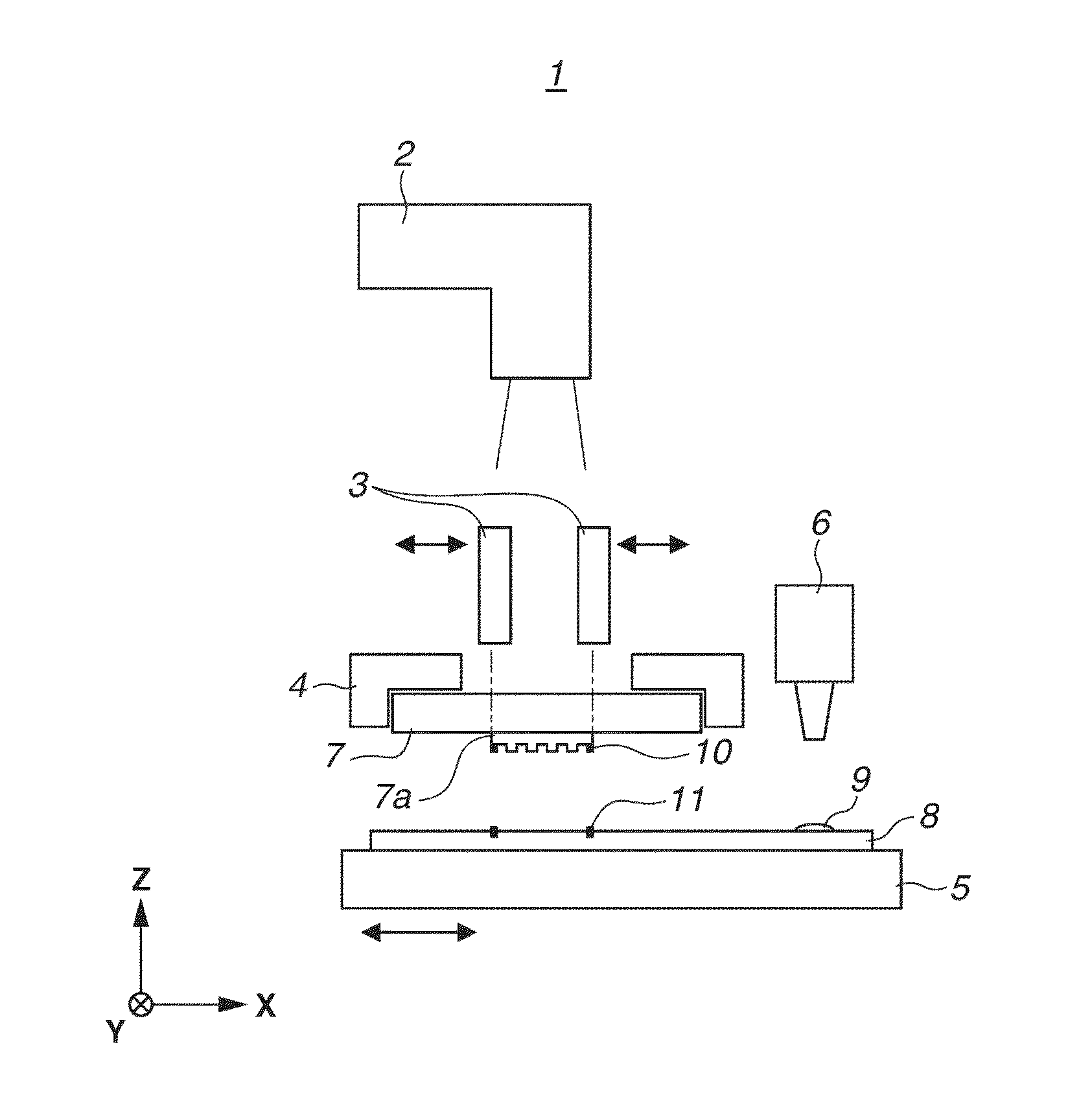 Position detection apparatus, imprint apparatus, and position detection method