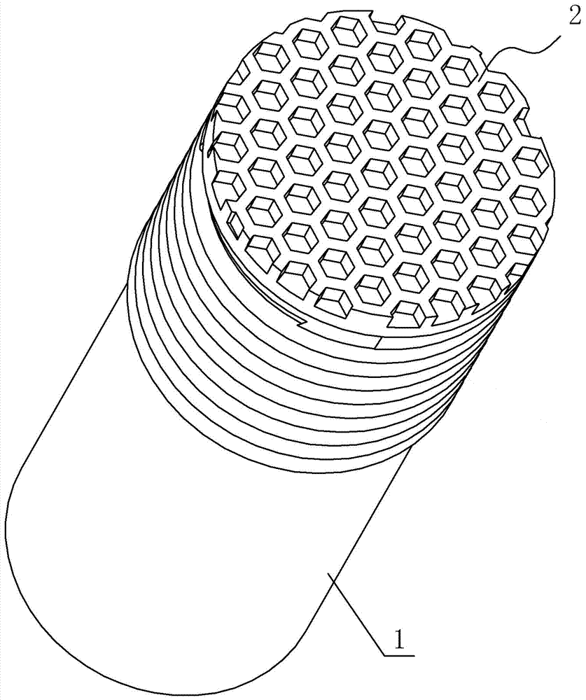 A screw structure and screw driving device