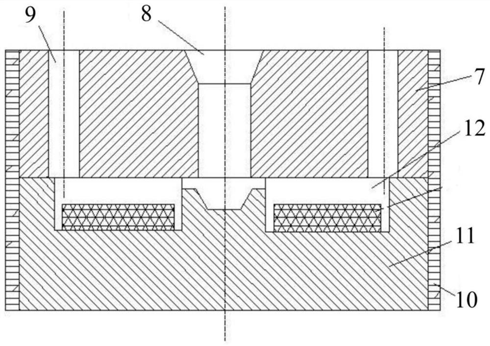 Preparation method of ceramic particle reinforced metal-based composite material