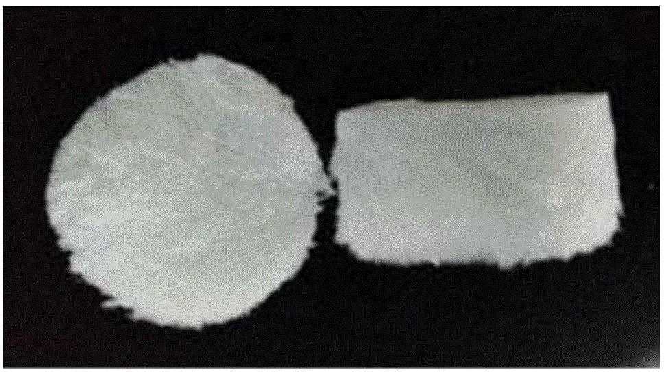 Method for preparing collagen sponge under acid condition