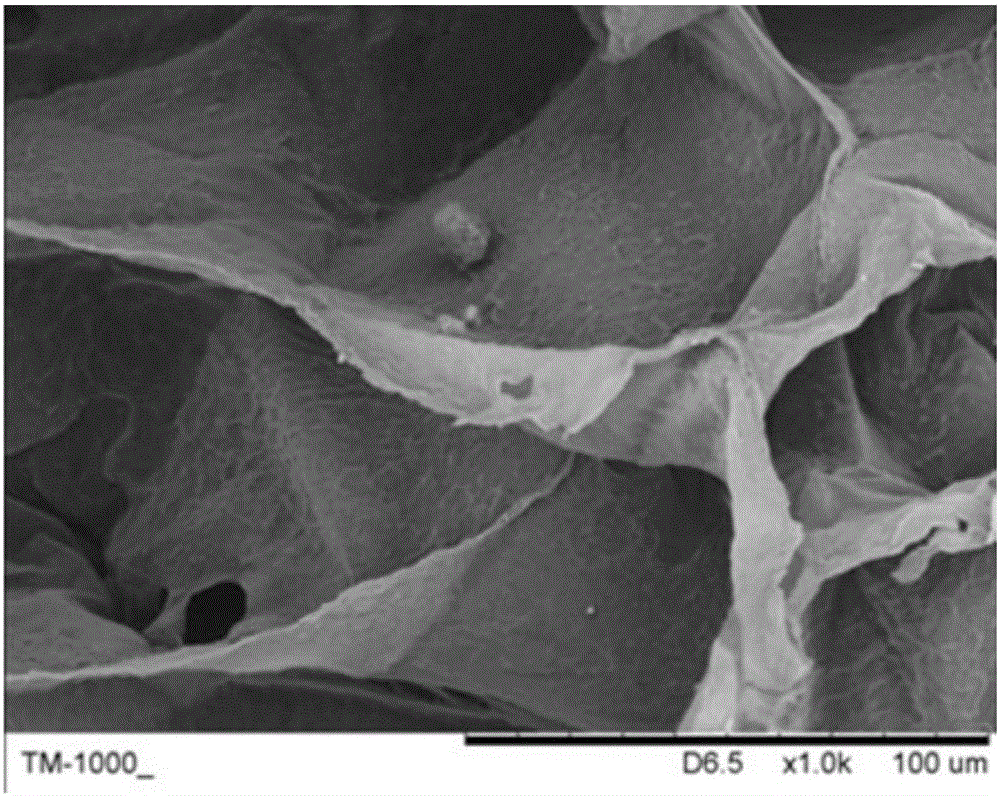 Method for preparing collagen sponge under acid condition