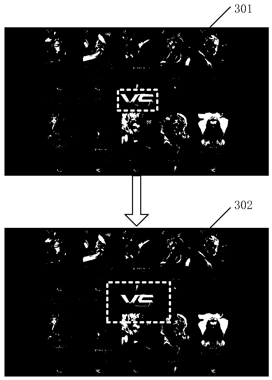 Template matching method, device and equipment and medium