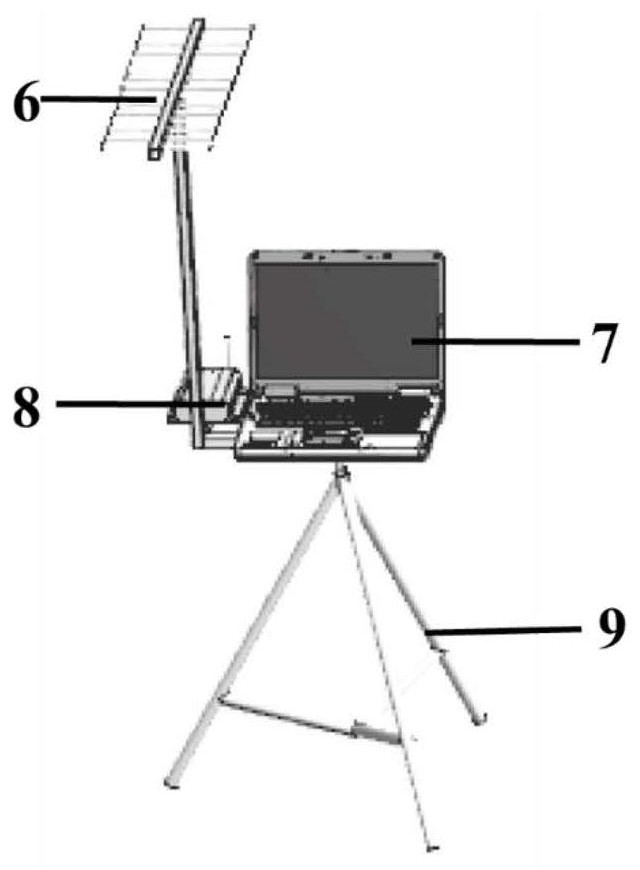 Mobile monitoring device and method for sulfur content of marine fuel oil