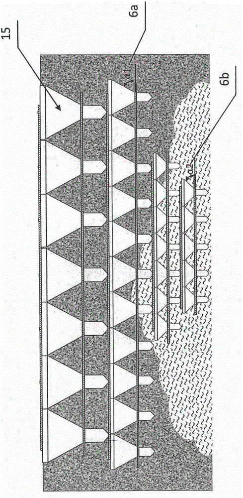 A dynamic construction method of a structure for improving the bearing capacity of the foundation