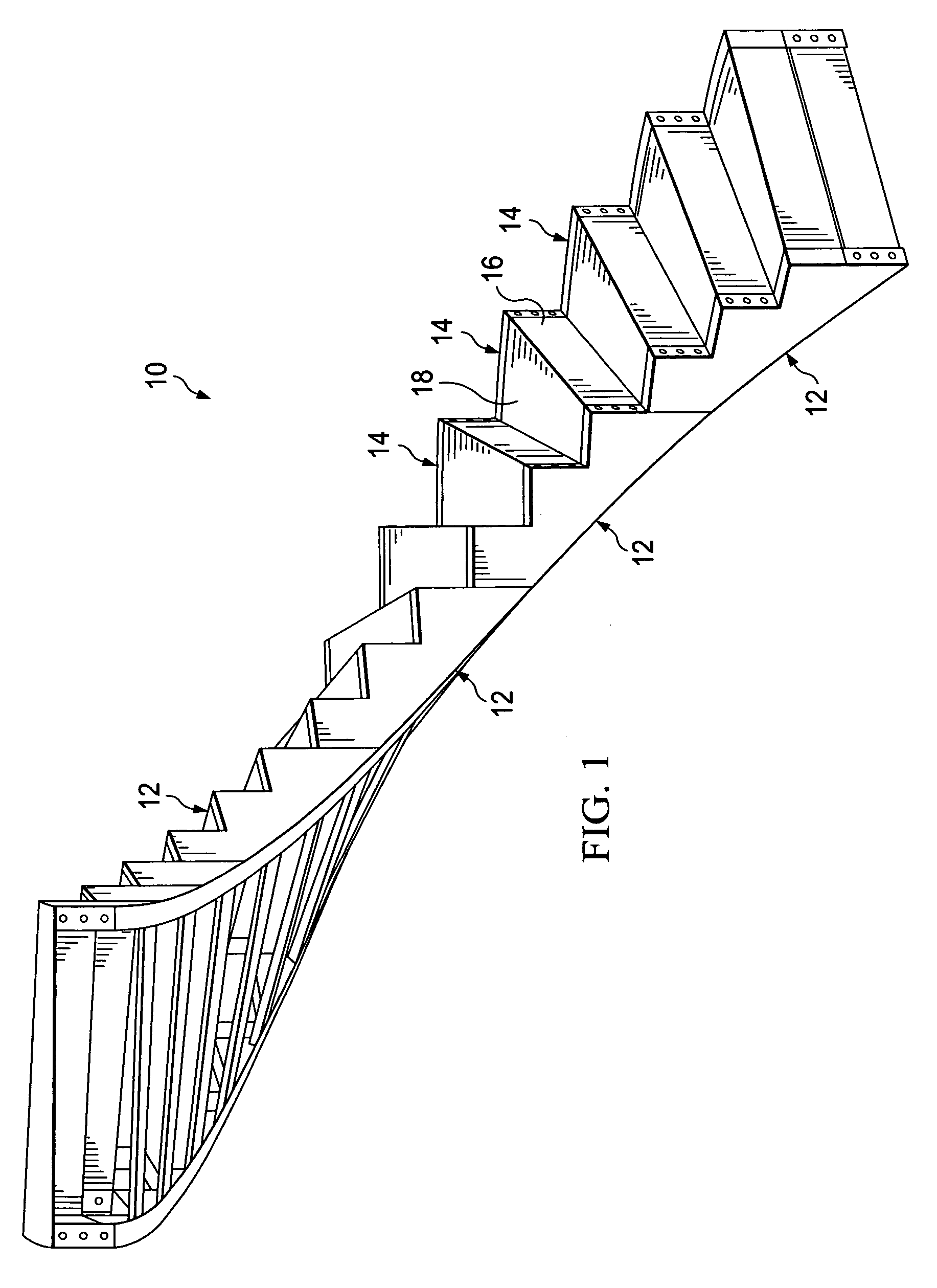 Modular staircase system