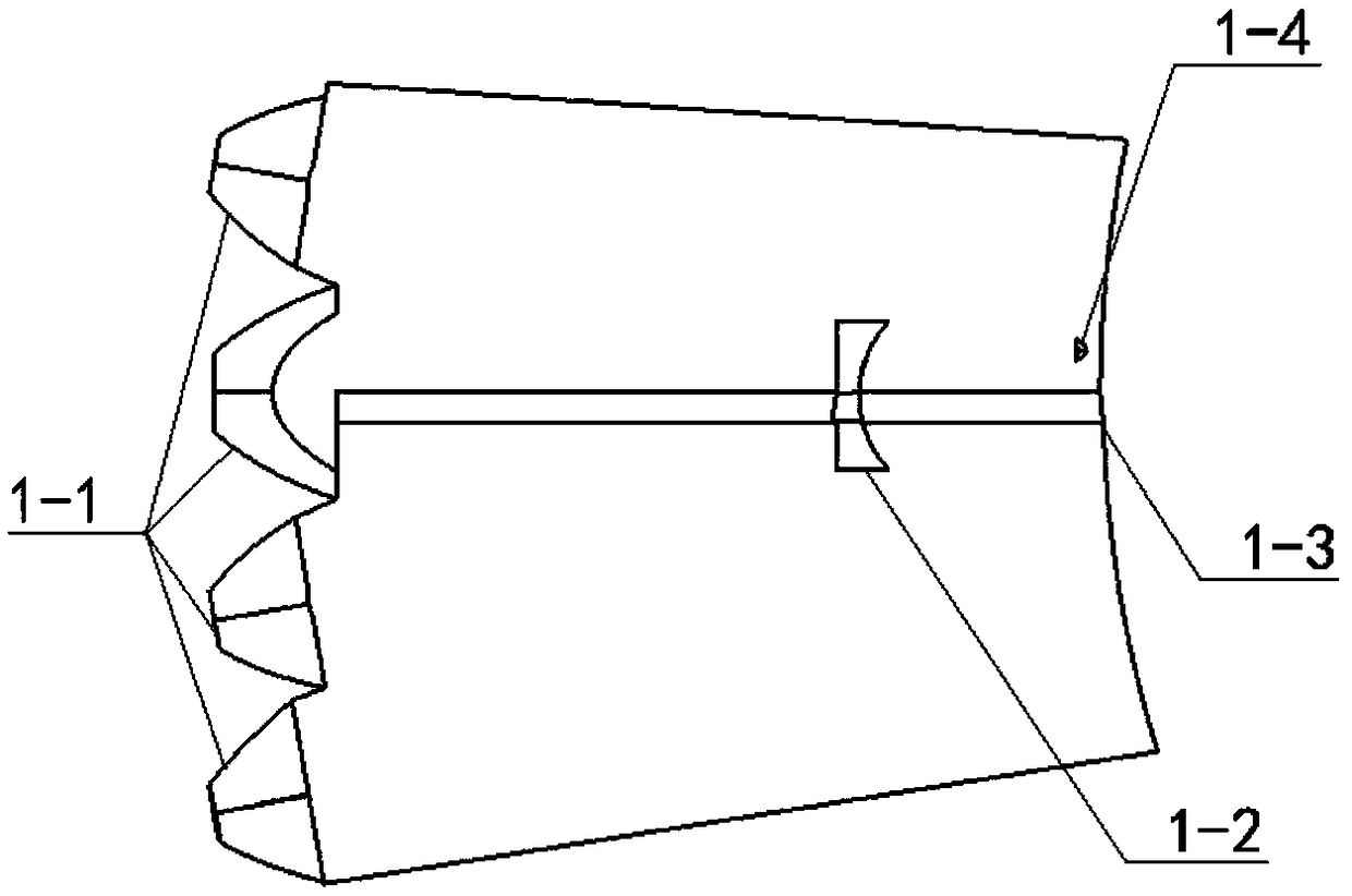 A LED light source lamp module