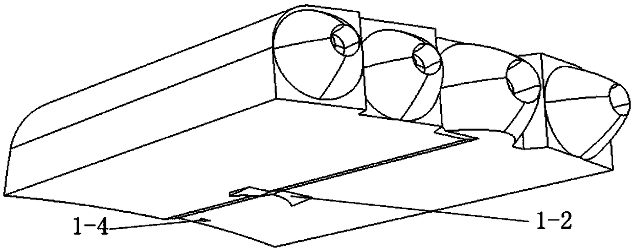 A LED light source lamp module