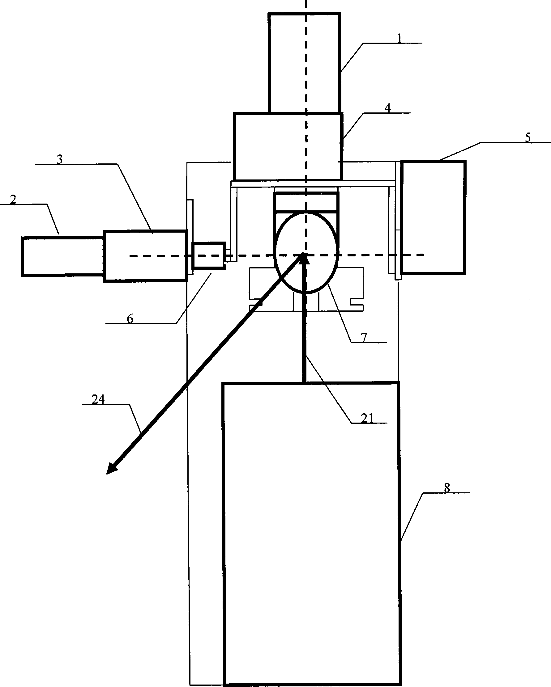 Lunar vehicle high speed three-dimensional laser imaging radar system and imaging method