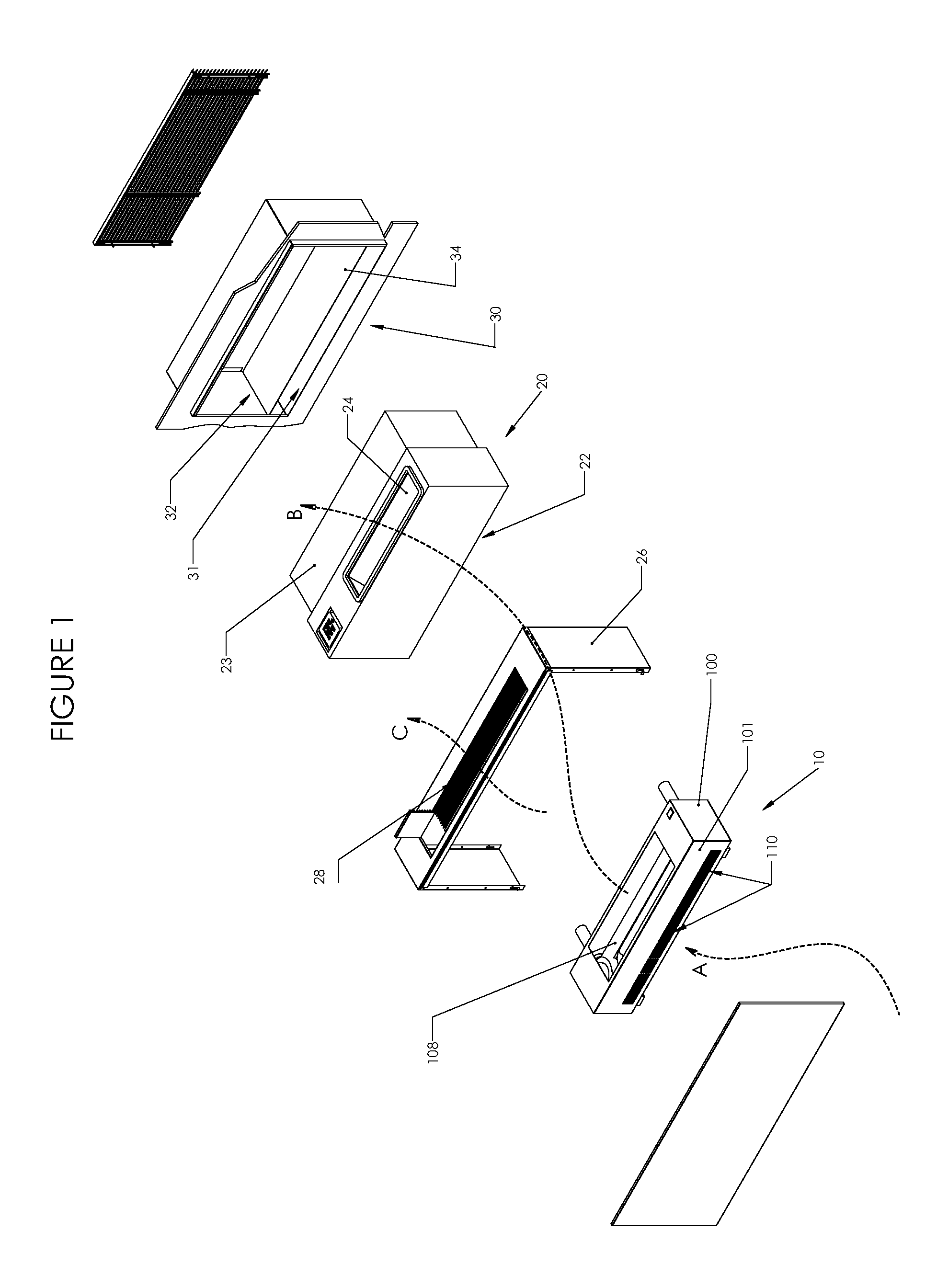 Gas heat sub-base for packaged terminal air conditioner