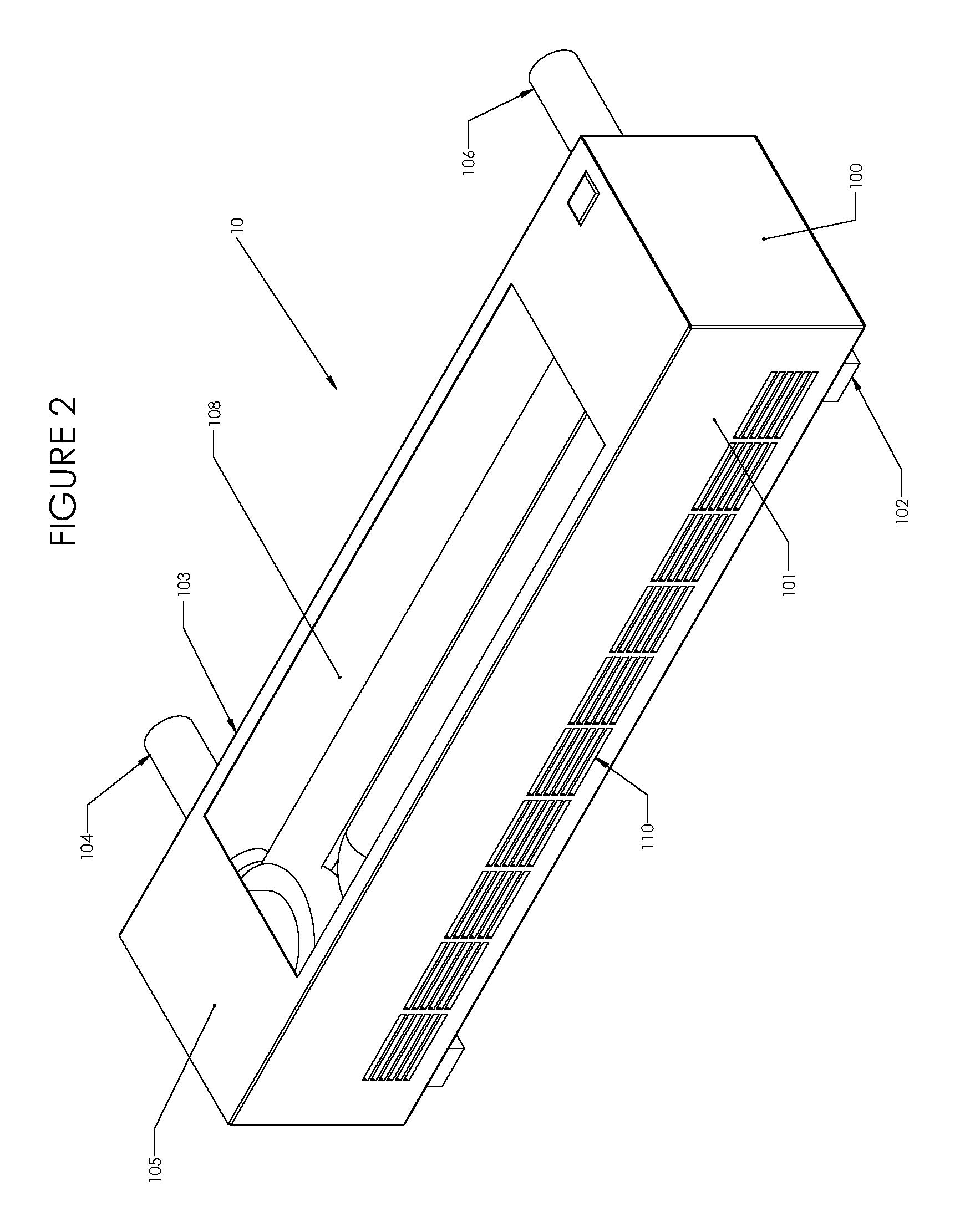 Gas heat sub-base for packaged terminal air conditioner