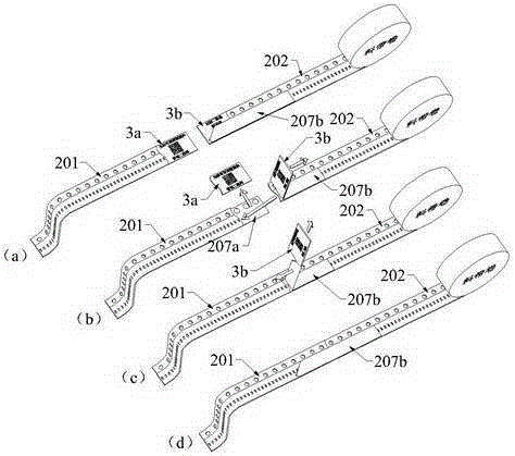 Material belt joining assembly and material belt splicing method using the same