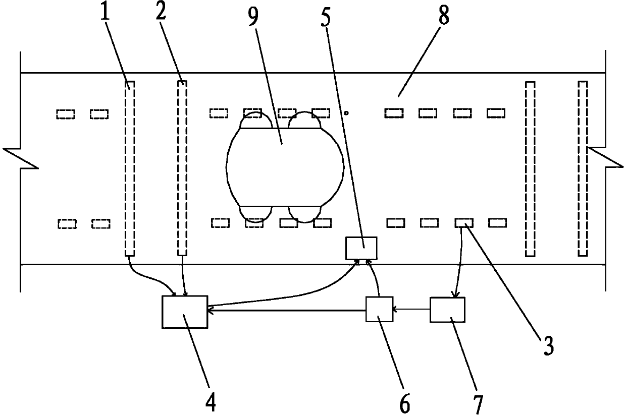 System and method of piezoelectric electricity self-generating speed and distance intelligent monitoring