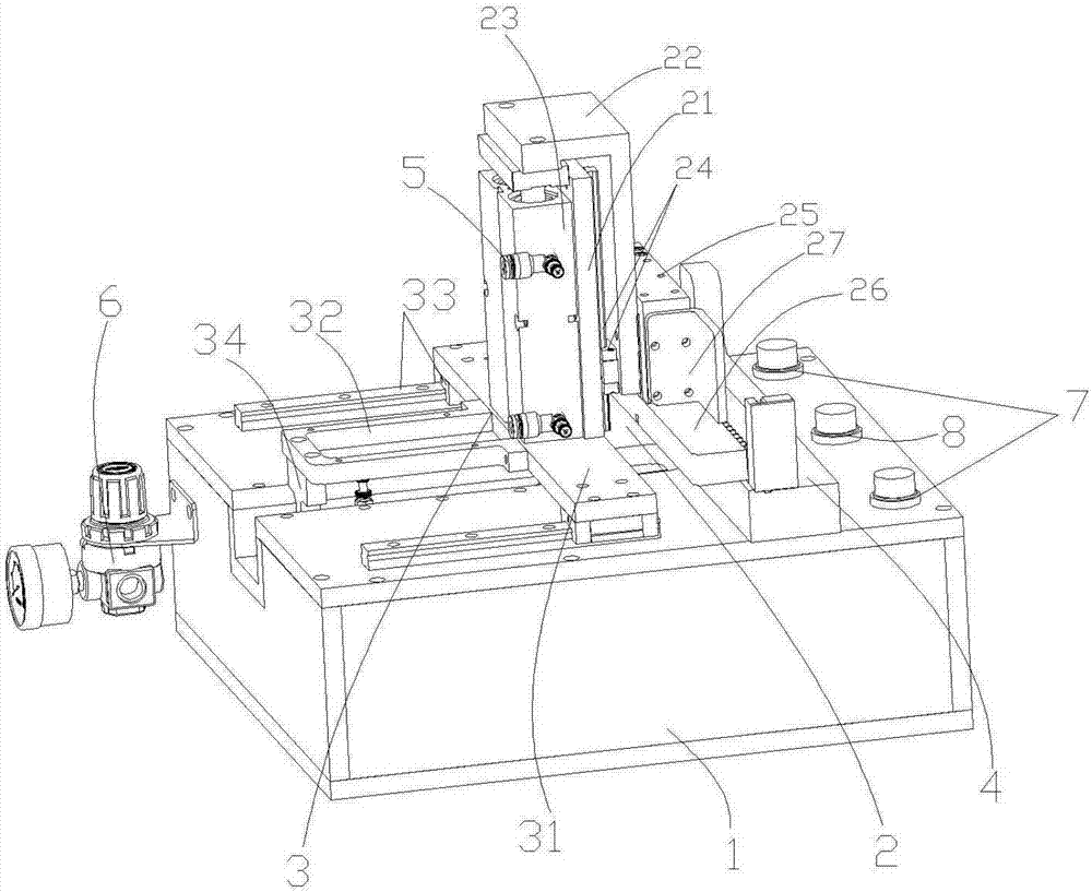 Lamp strip press-fit device