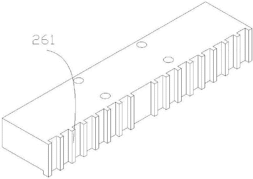 Lamp strip press-fit device