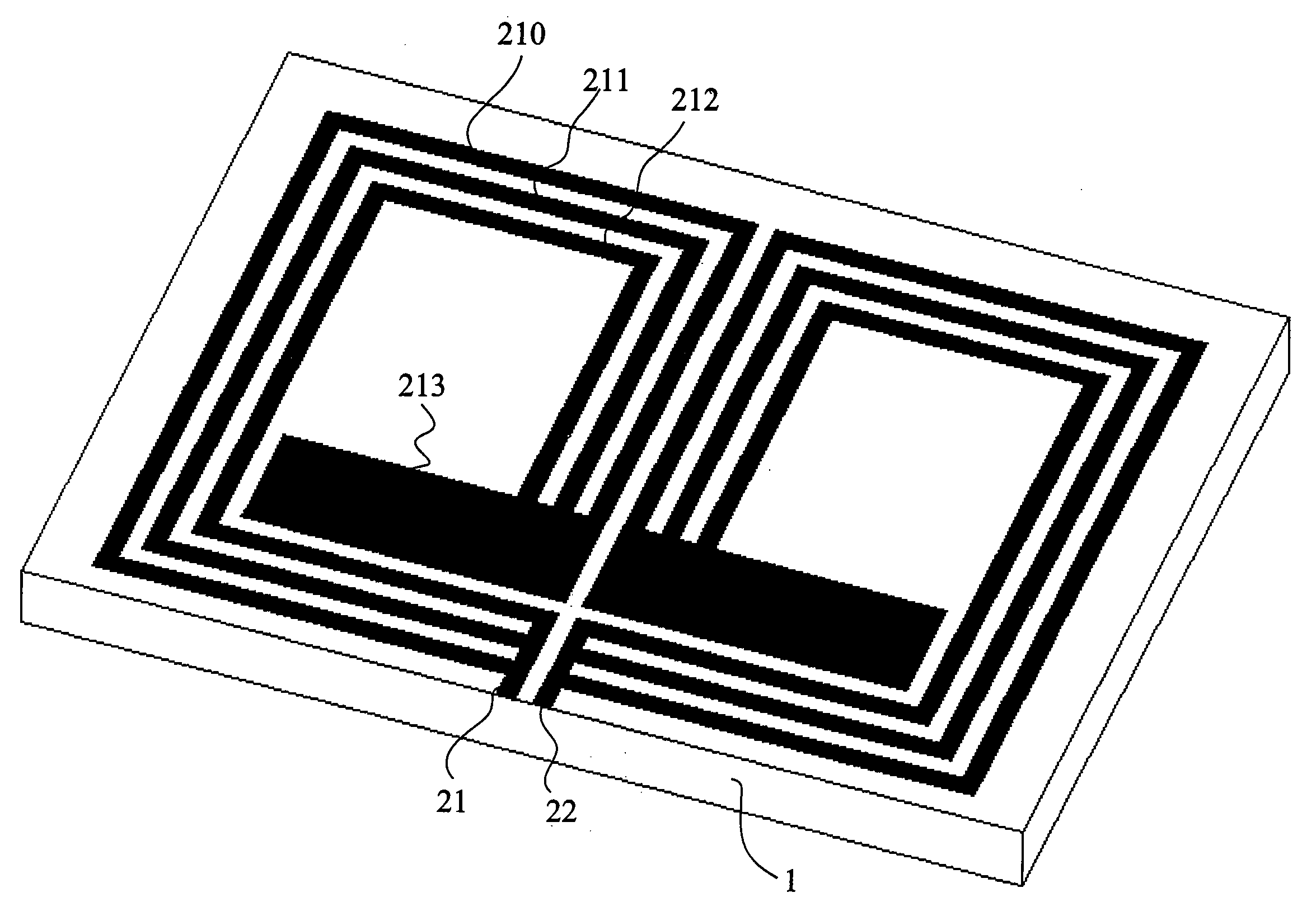 Wideband planar dipole antenna