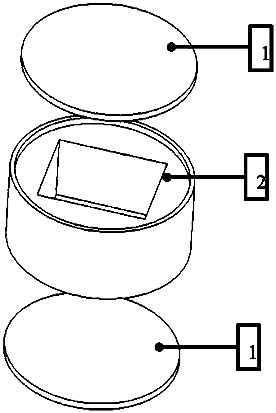 Manufacturing process suitable for tungsten and steel connection of first wall part of fusion reactor