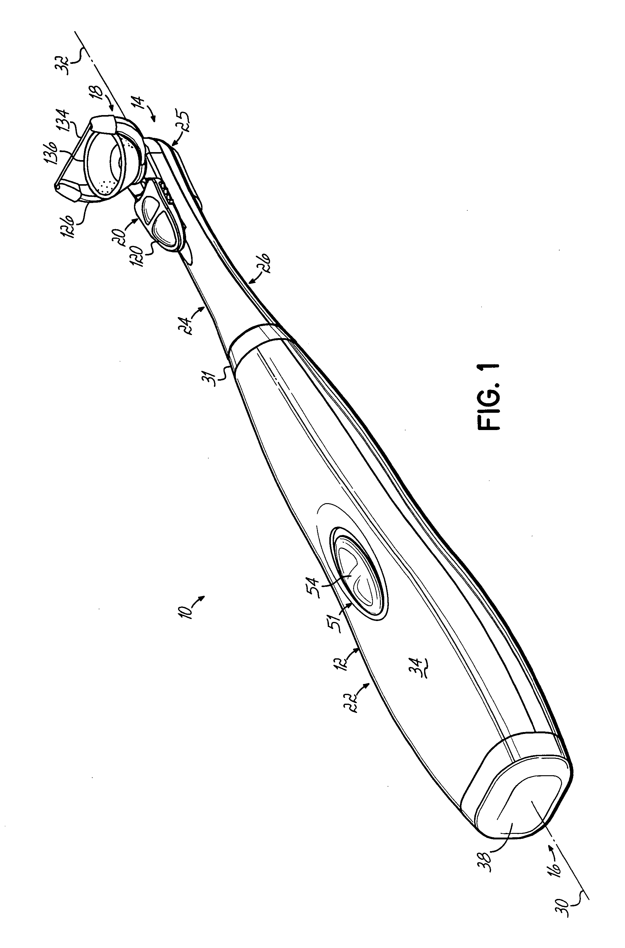 Motorized flosser and associated method of use