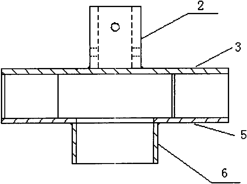 Stirring propeller for sucking and dispersing easy-to-self-polymerized gas